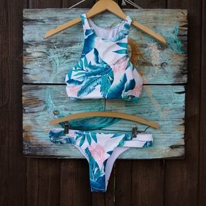 Tropical Print Bikini